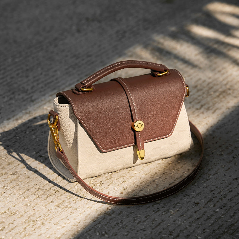 Light Luxury Premium Handbag Genuine Leather Crossbody - Grace Beauty H&C 