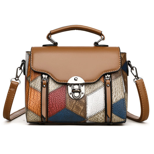 This is a new fashionable and high-end handbag for women with a high-quality texture. It is a versatile single-shoulder, large-capacity crossbody bag and a dual-purpose bag - Grace Beauty H&C 
