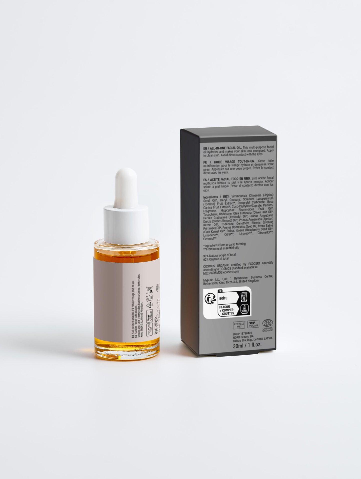 All-In-One Facial Oil - Grace beauty H&C 