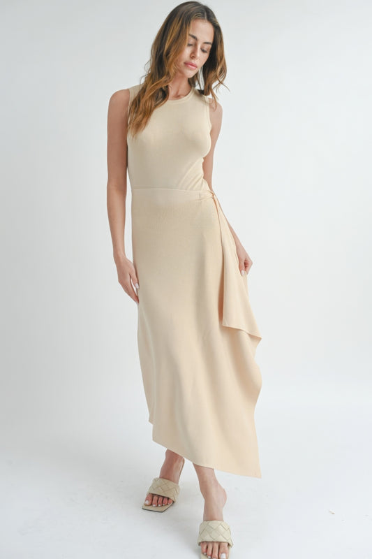 Maxi Dress With Slit - Grace Beauty H&C 