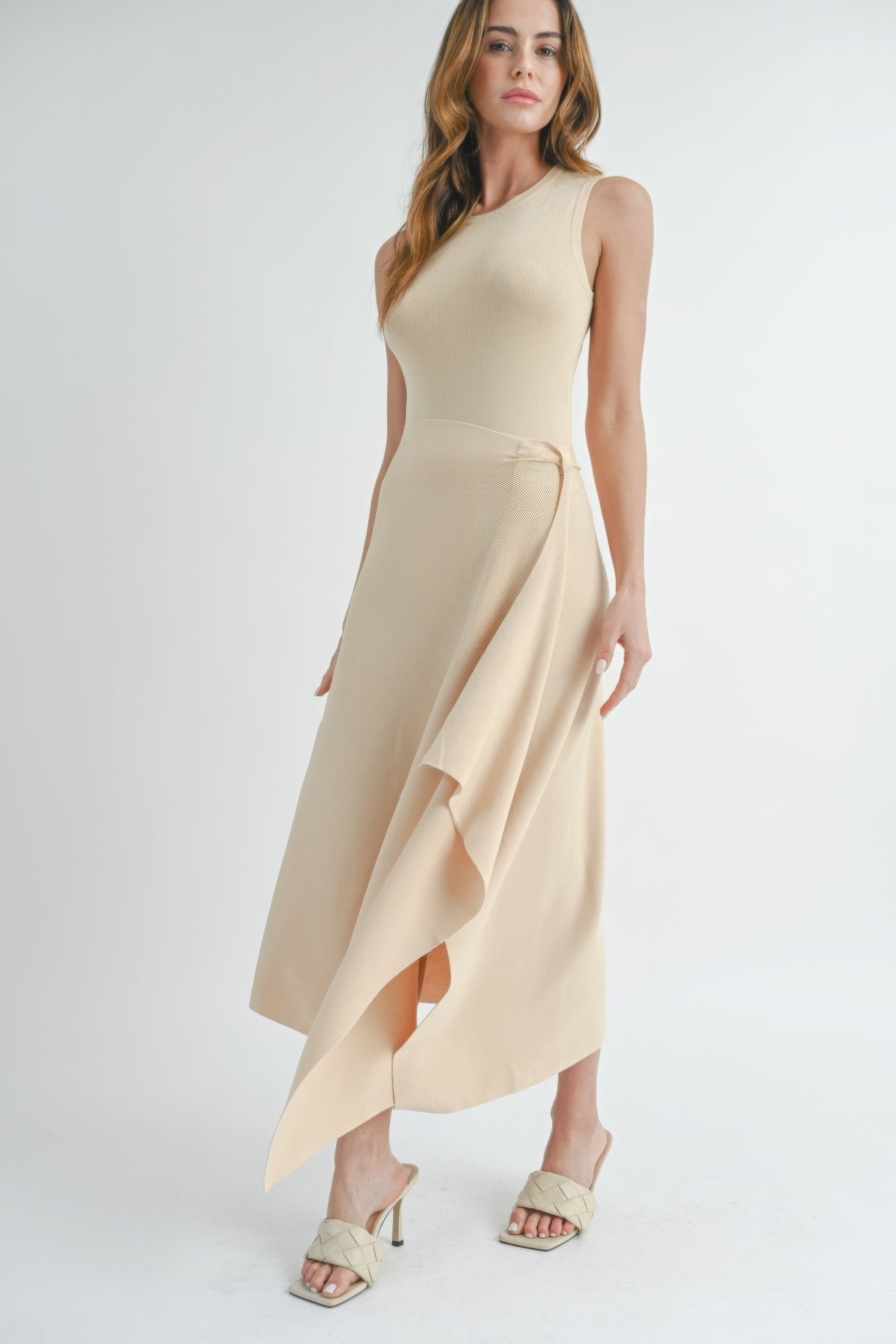 Maxi Dress With Slit - Grace Beauty H&C 