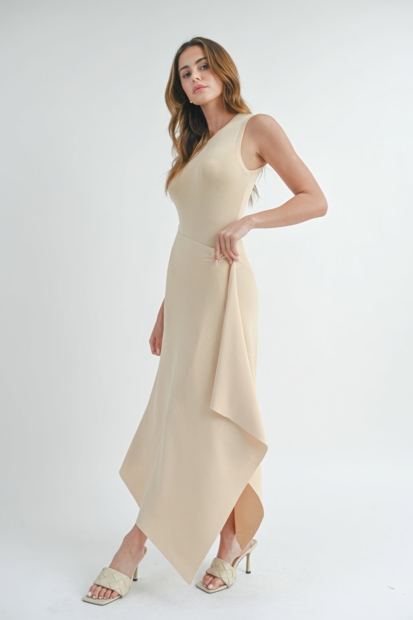 Maxi Dress With Slit - Grace Beauty H&C 
