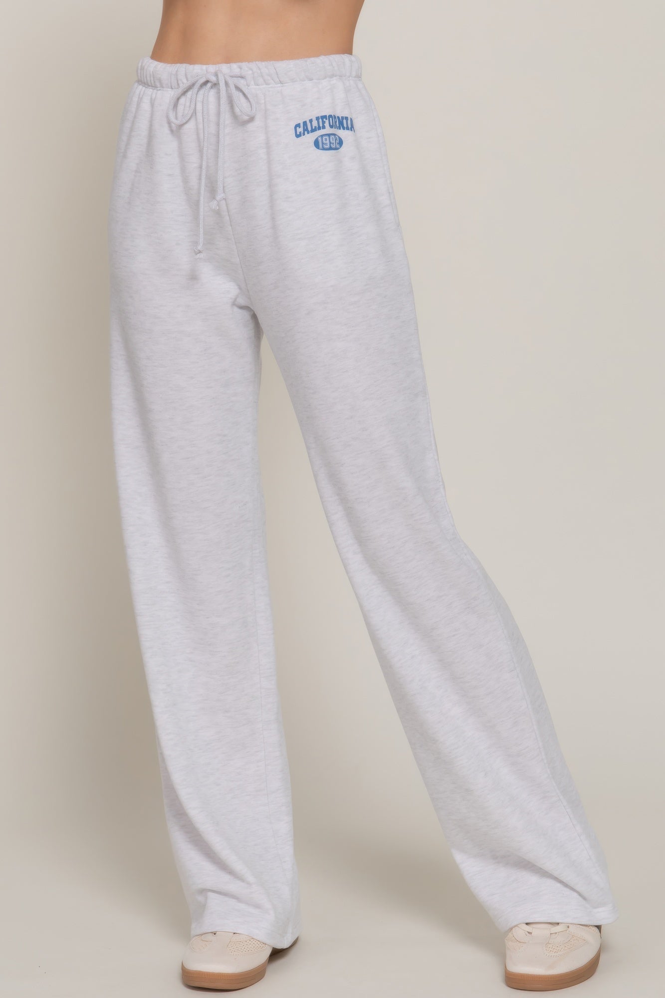 Waistband Print Detail Sweatpants - Grace Beauty H&C 
