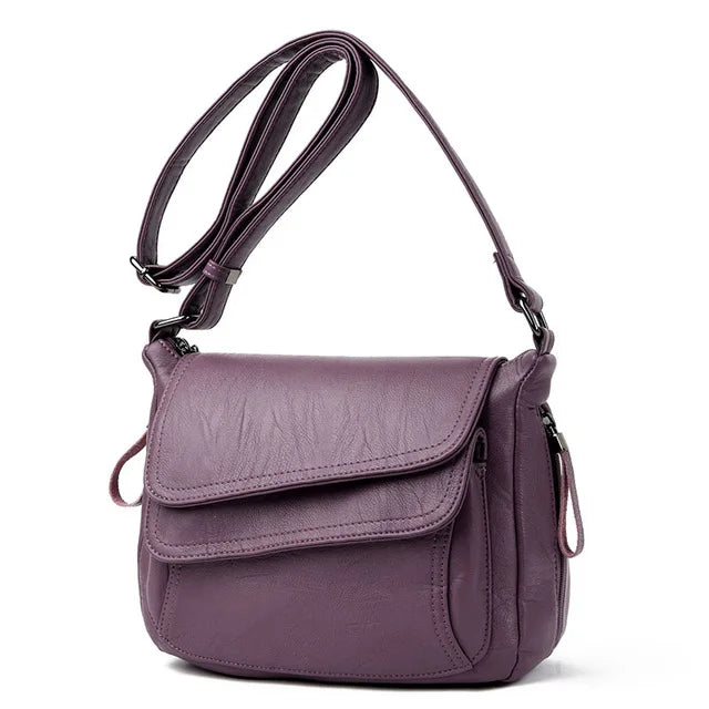 Luxury Designer Handbag High Quality Soft Leather Purses And Handbags Casual Shoulder Messenger Bags for Women 2022 New Sac - Grace Beauty H&C 
