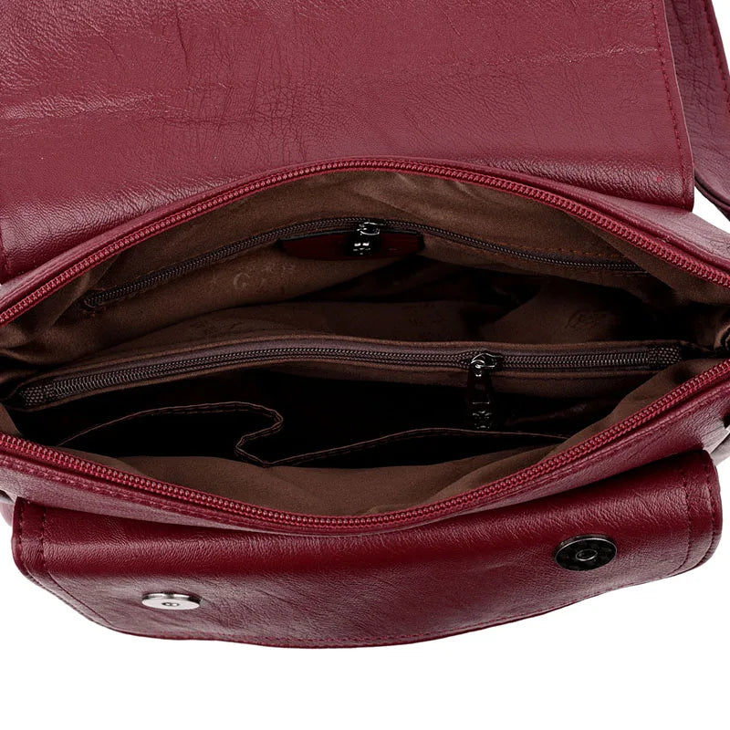 Luxury Designer Handbag High Quality Soft Leather Purses And Handbags Casual Shoulder Messenger Bags for Women 2022 New Sac - Grace Beauty H&C 