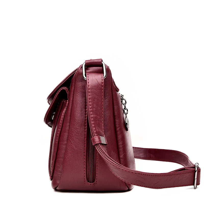 Luxury Designer Handbag High Quality Soft Leather Purses And Handbags Casual Shoulder Messenger Bags for Women 2022 New Sac - Grace Beauty H&C 