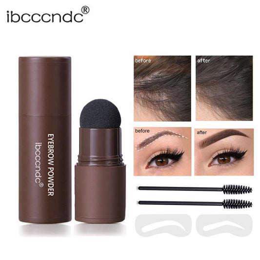 Hairline Shadow Powder eyeBrow Stamp Kit - Grace Beauty H&C 