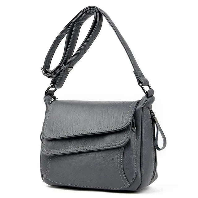Luxury Designer Handbag High Quality Soft Leather Purses And Handbags Casual Shoulder Messenger Bags for Women 2022 New Sac - Grace Beauty H&C 