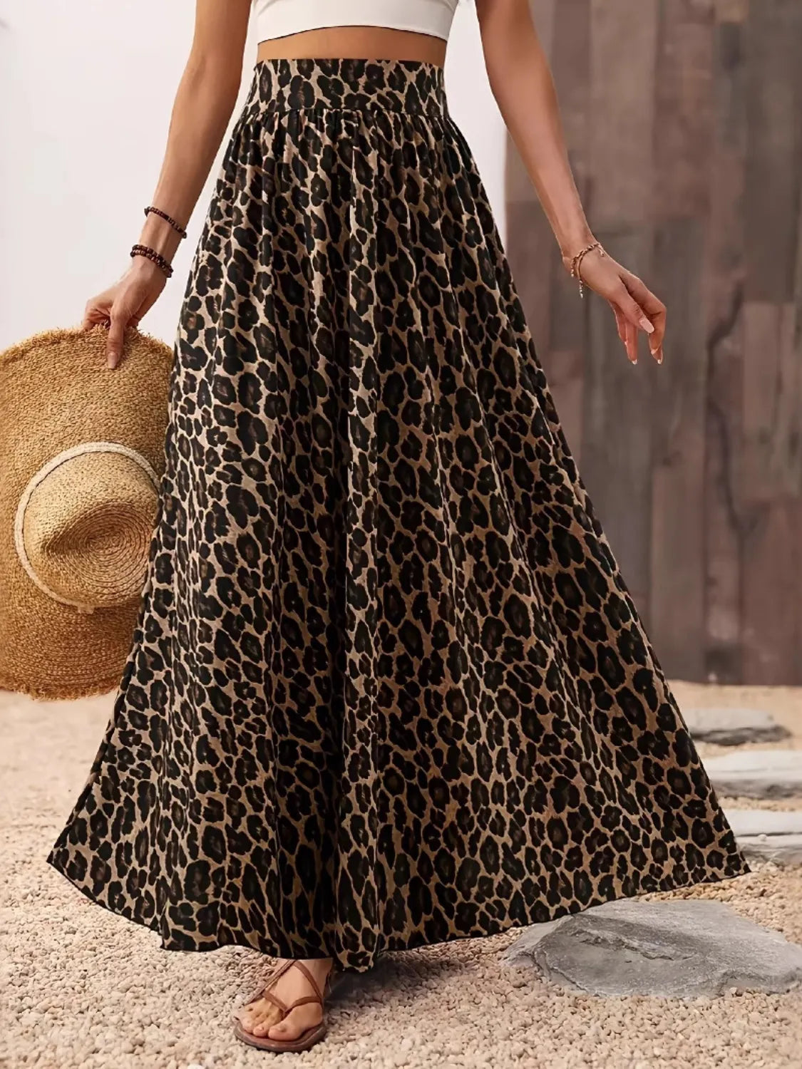 Leopard Maxi Skirt - Grace Beauty H&C 
