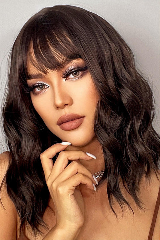 Natural Looking Synthetic Full Machine Bobo Wigs 12'' - Grace Beauty H&C 