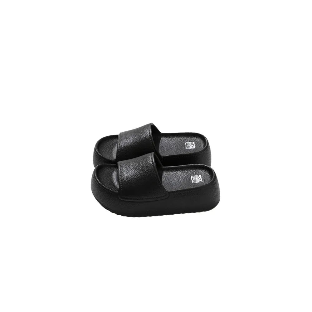 Open Toe Platform Slippers - Grace Beauty H&C 