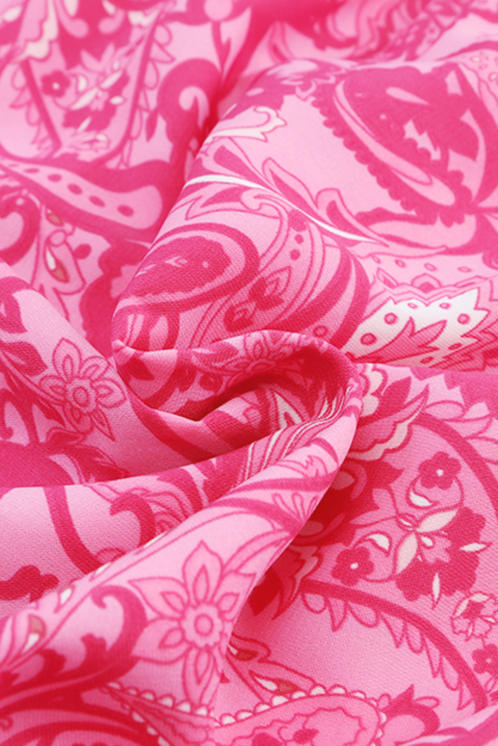 Paisley Print Flounce Sleeve Maxi Dress - Grace Beauty H&C 