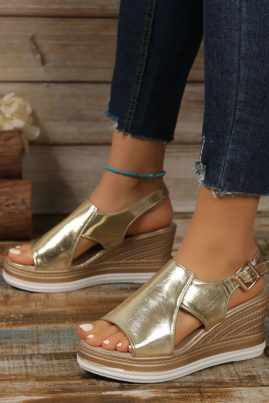 Peep Toe High Heel Sandals - Grace Beauty H&C 