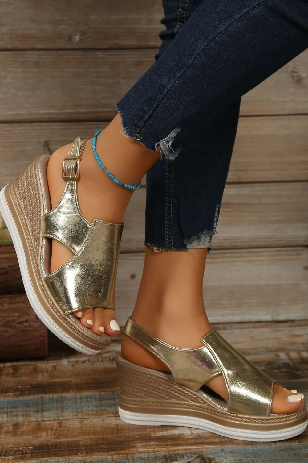 Peep Toe High Heel Sandals - Grace Beauty H&C 