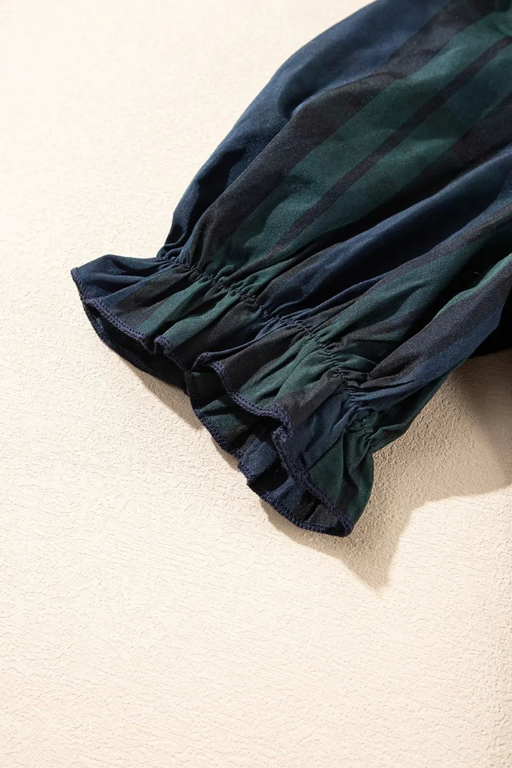 Puff Sleeve Frilled Trim Elegant Blouse - Grace Beauty H&C 