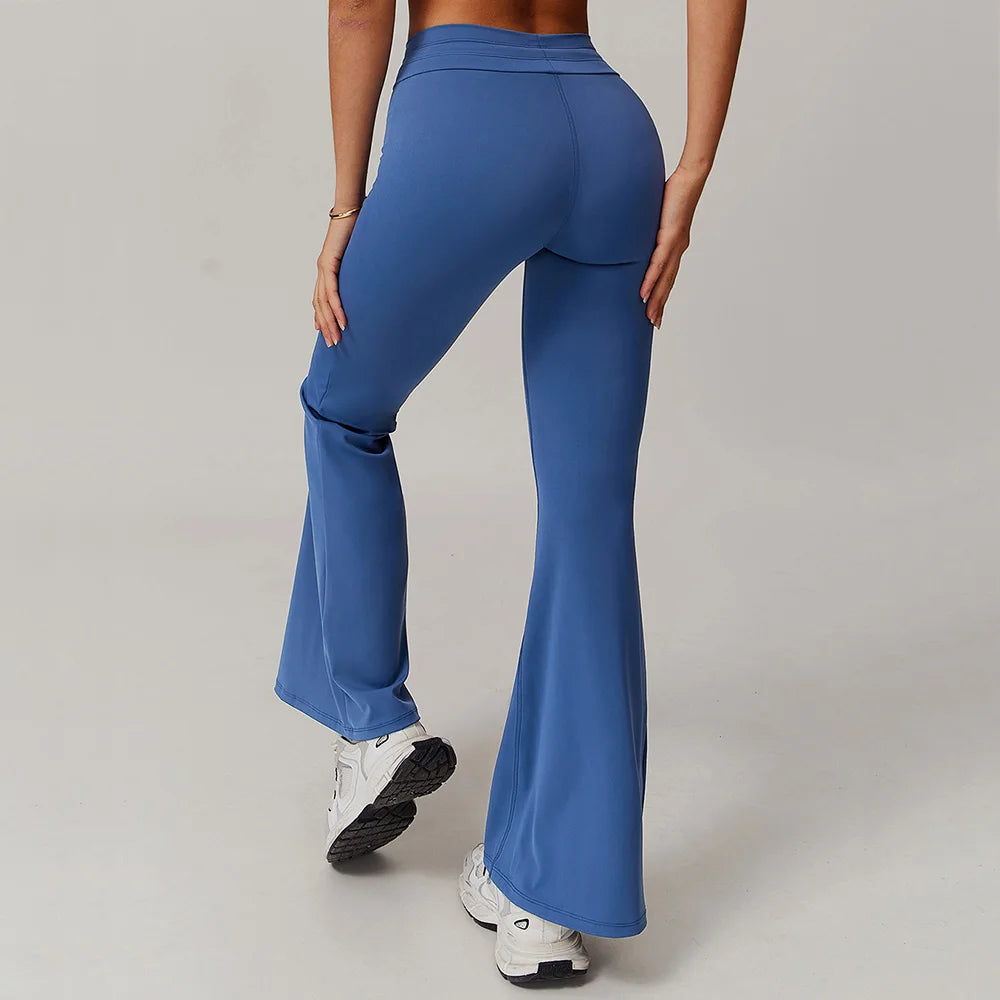 Yoga Pants Sport Leggings  Wide Leg Pants - Grace Beauty H&C 