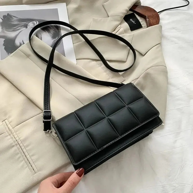 Fashion PU Leather Female Crossbody Bag - Grace Beauty H&C 