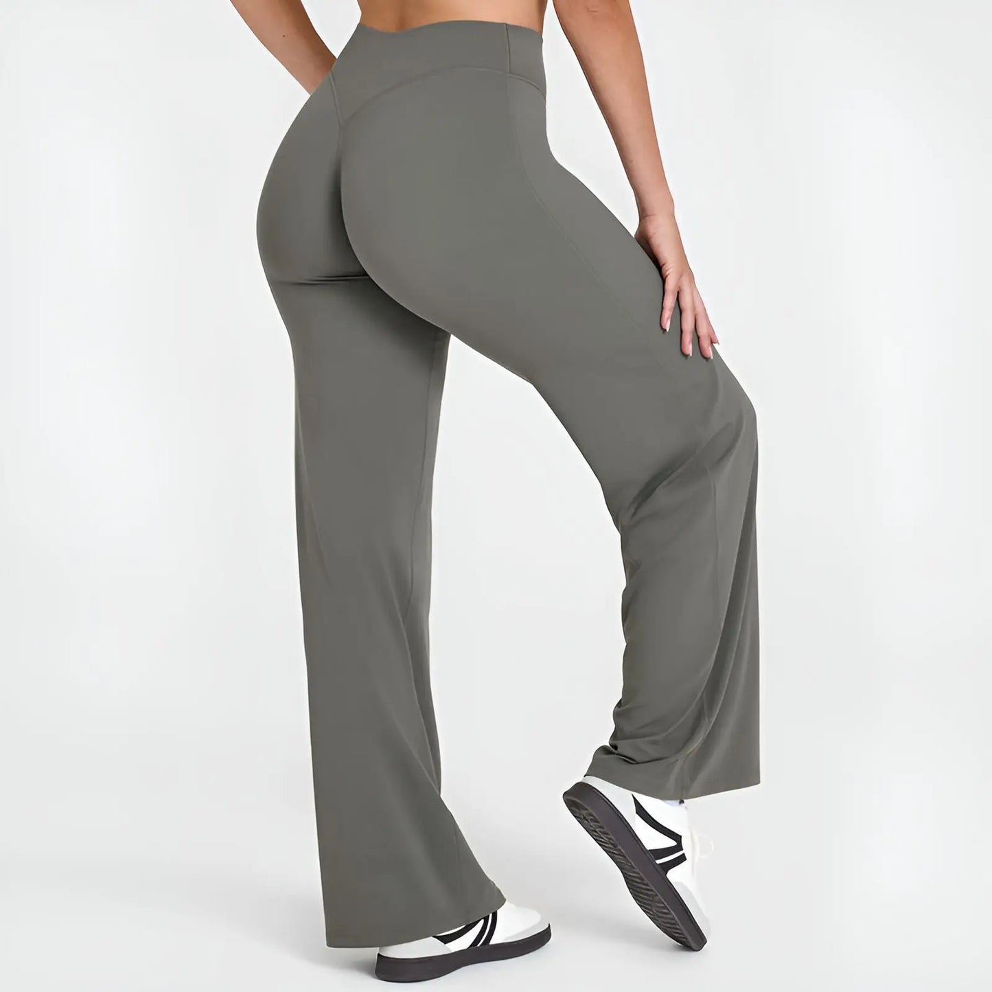 Straight-Leg Pants Ultra Soft Butter Fabric Women's - Grace Beauty H&C 