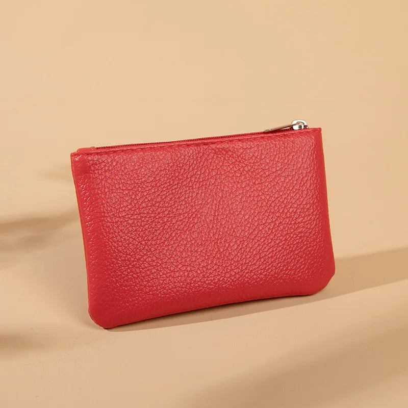 Fashion Women Small Wallet For Ladies Zipper Card Purse Key Storage Bag High Quality PU Short Wallet Female - Grace Beauty H&C 