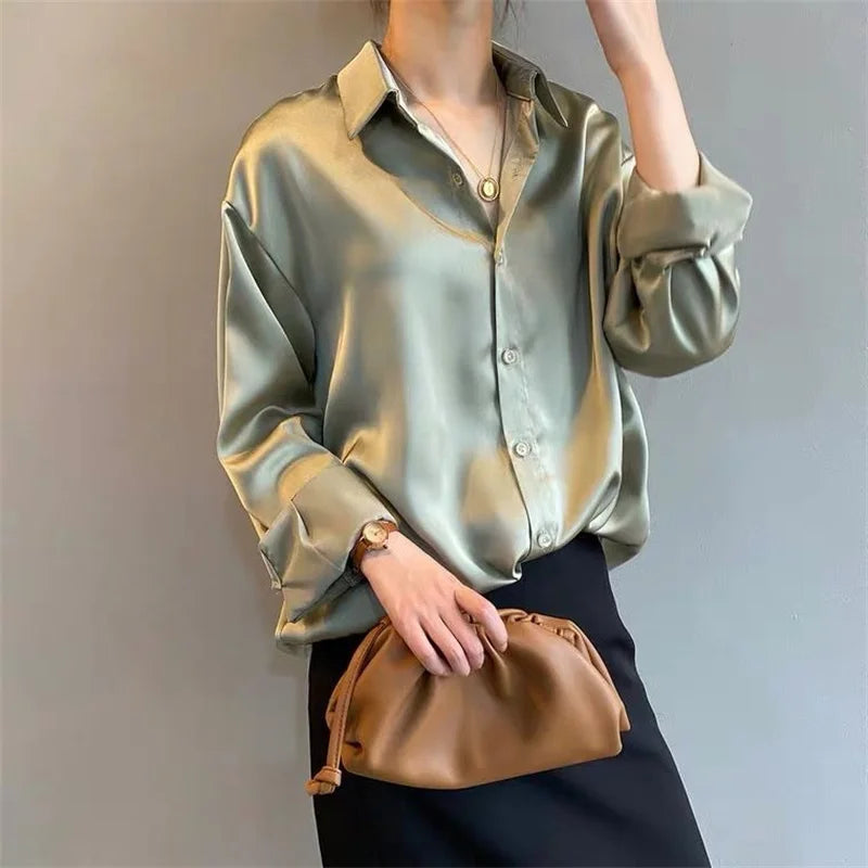 Woman Spring Autumn Style Blouses Shirts - Grace Beauty H&C 