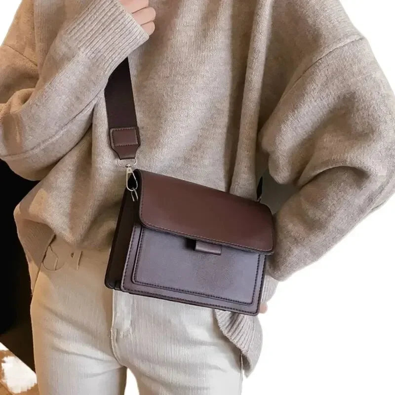 Classic Designer PU Leather Crossbody Bag for Women - Grace Beauty H&C 