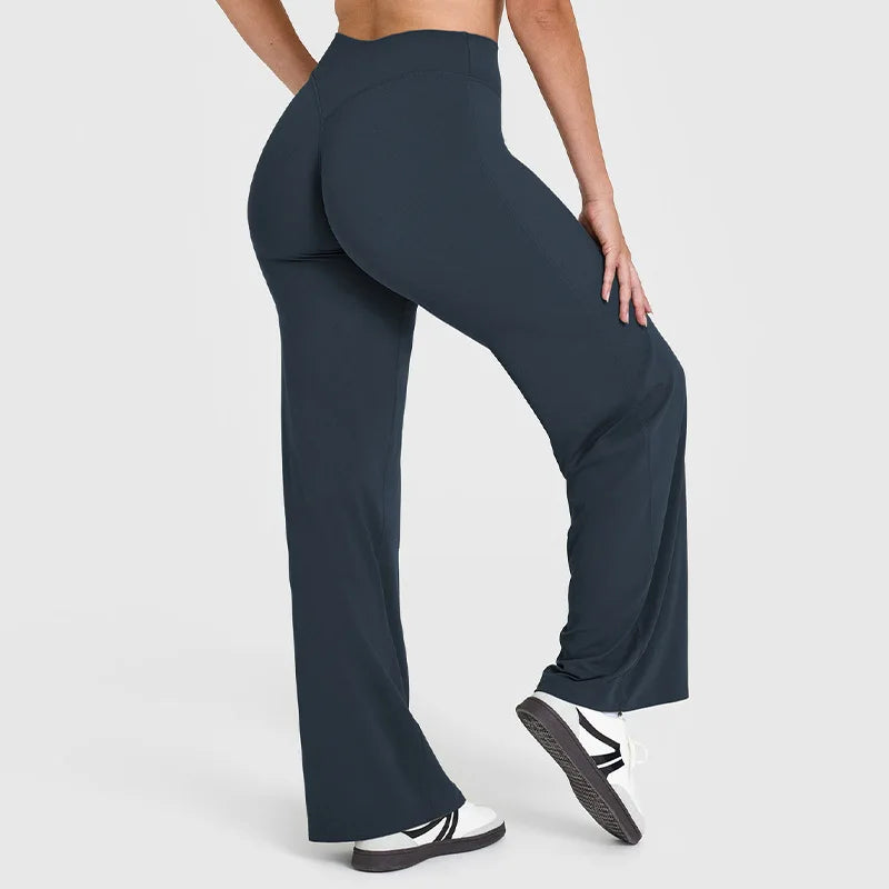 Straight-Leg Pants Ultra Soft Butter Fabric Women's - Grace Beauty H&C 