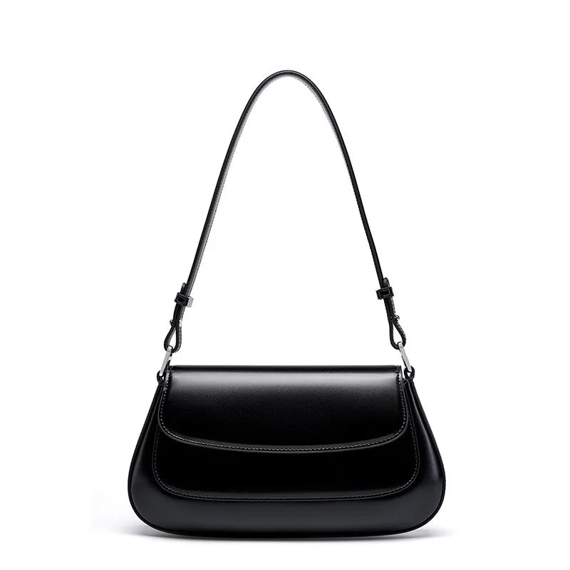 100% Genuine Leather Women Shoulder Bag Korean style Ladies Luxury Cow Leather Crosssbody armpit Bag handbag For Street Shopping - Grace Beauty H&C 