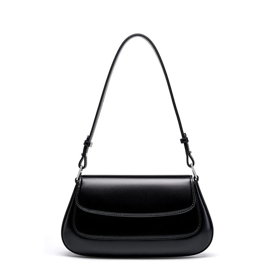 100% Genuine Leather Women Shoulder Bag Korean style Ladies Luxury Cow Leather Crosssbody armpit Bag handbag For Street Shopping - Grace Beauty H&C 