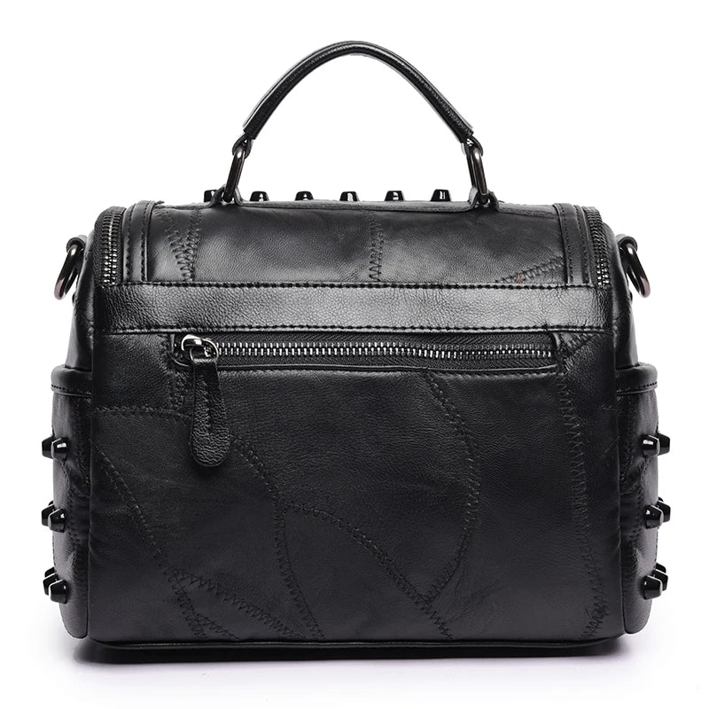 2023 Luxury Women Genuine Leather Bag Sheepskin Messenger Bags Handbags Famous Brands Designer Female Handbag Shoulder Bag Sac - Grace Beauty H&C 