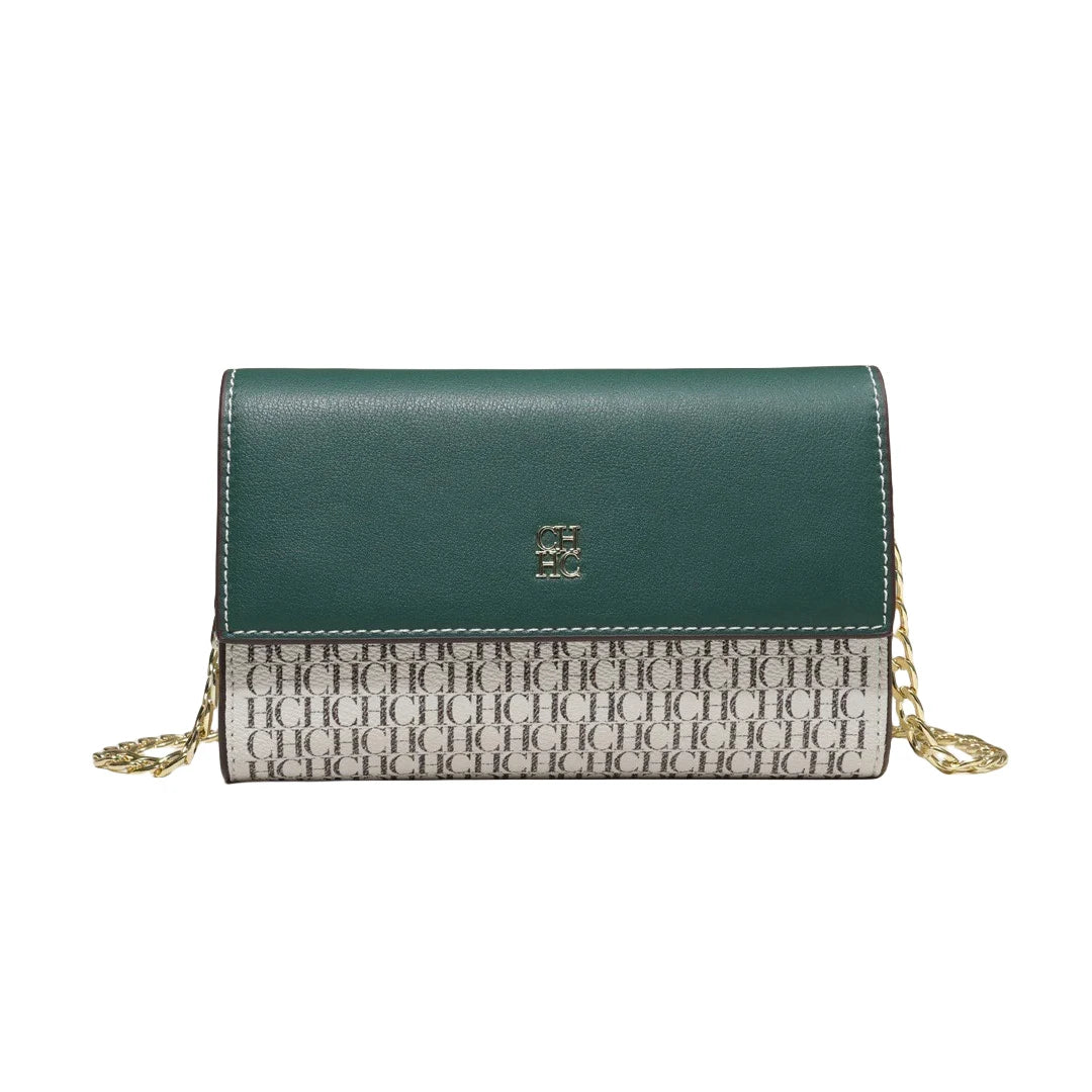 Exquisite Craftsmanship Women's Crossbody Bag Light Luxury Design Chain Bag Letter Elements Color Blocked Women's Chain Bag - Grace Beauty H&C 