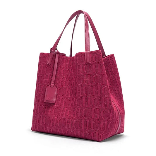CH Women's Handbag Fashion Classic New Solid Color Letter Design Women's Handbag High Quality Craftsmanship Large Capacity - Grace Beauty H&C 