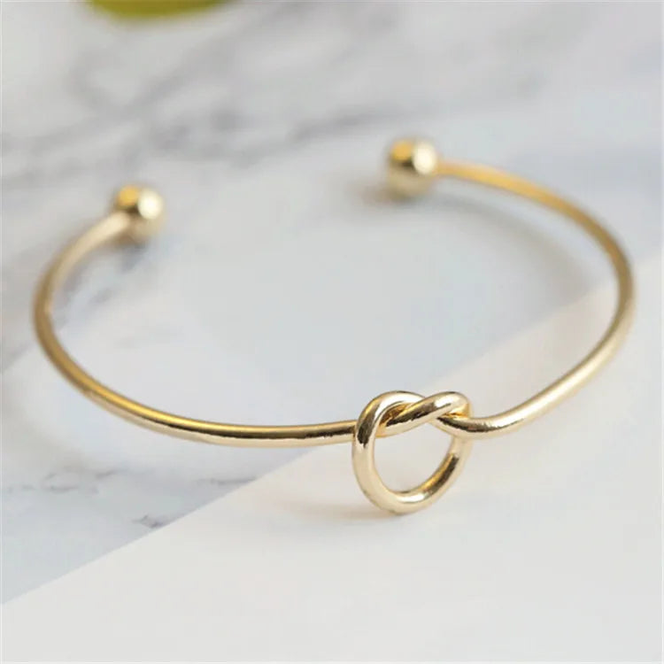 Stainless Steel Bracelets Vintage Men's Fashion Woven Twist Texture Bangles for Women Jewelry Statement Streetwear Goth Gifts - Grace Beauty H&C 