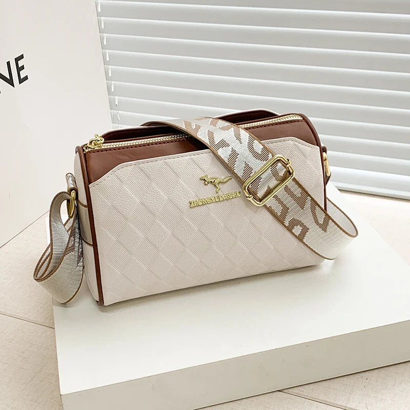 Luxury Women's Handbag Designer Women's High Quality Soft Small Square Bag Fashion Trend Women's Multi layered Crossbody Bags - Grace Beauty H&C 