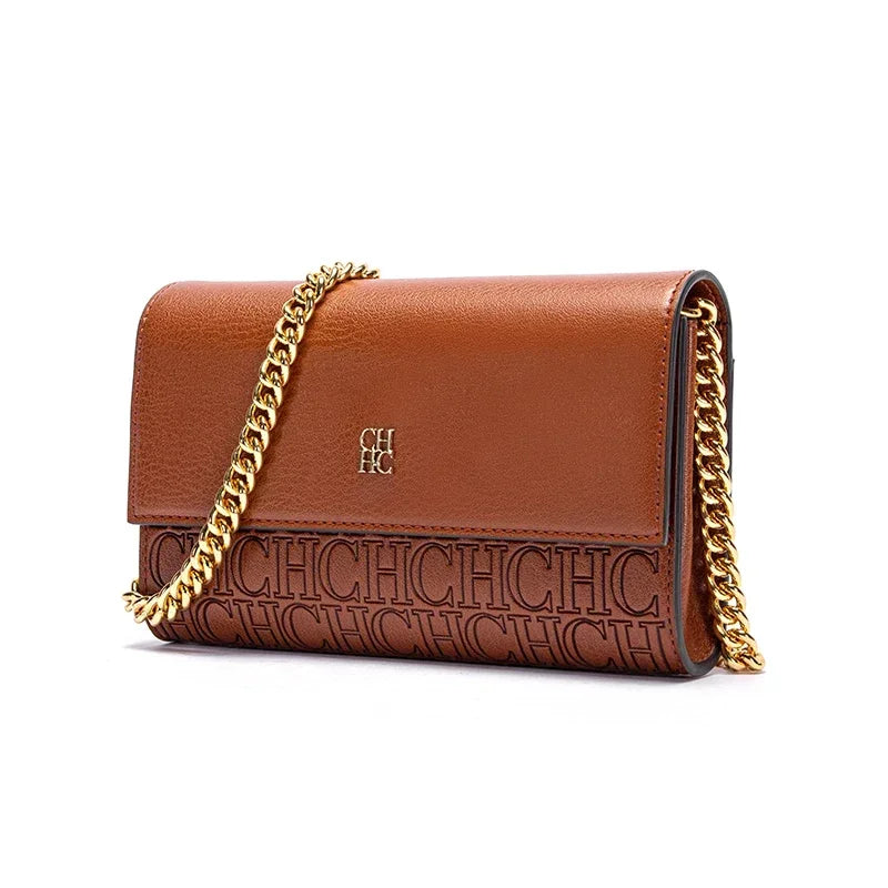 Exquisite Craftsmanship Women's Crossbody Bag Light Luxury Design Chain Bag Letter Elements Color Blocked Women's Chain Bag - Grace Beauty H&C 