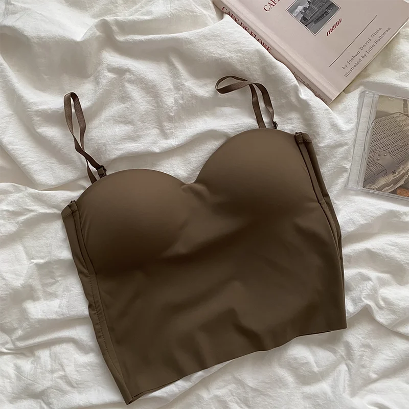 4 Colors Camisole for Women Fitness Crop Tops Summer Elegant Sexy All-match Casual Aesthetic Solid New - Grace Beauty H&C 