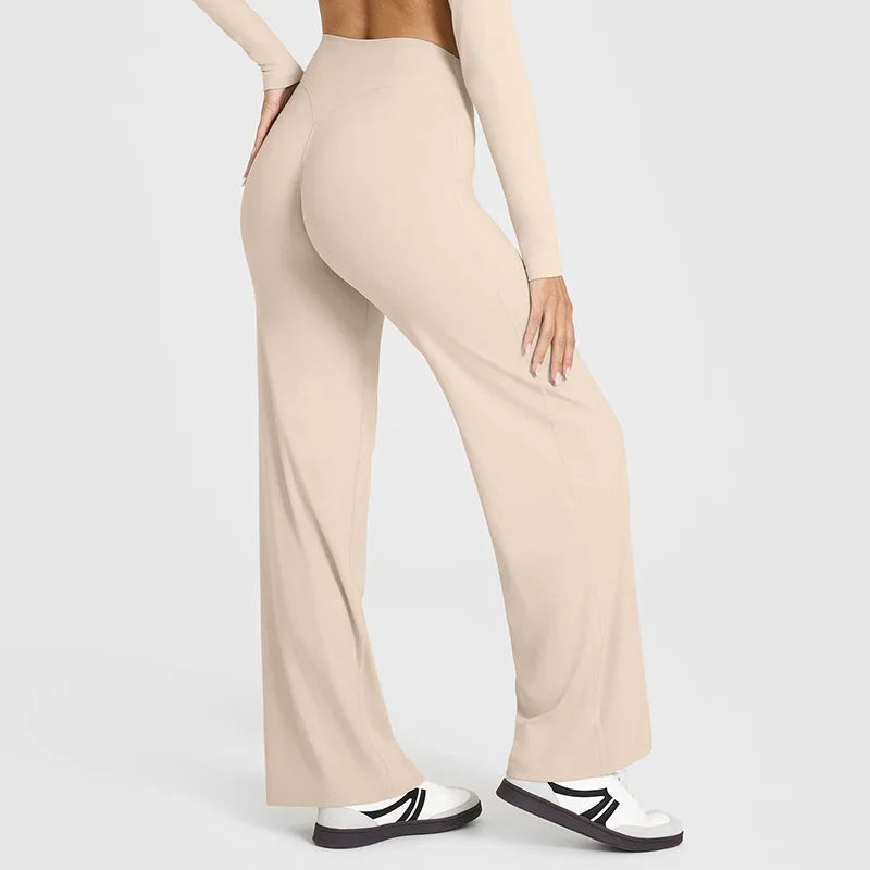 Straight-Leg Pants Ultra Soft Butter Fabric Women's - Grace Beauty H&C 