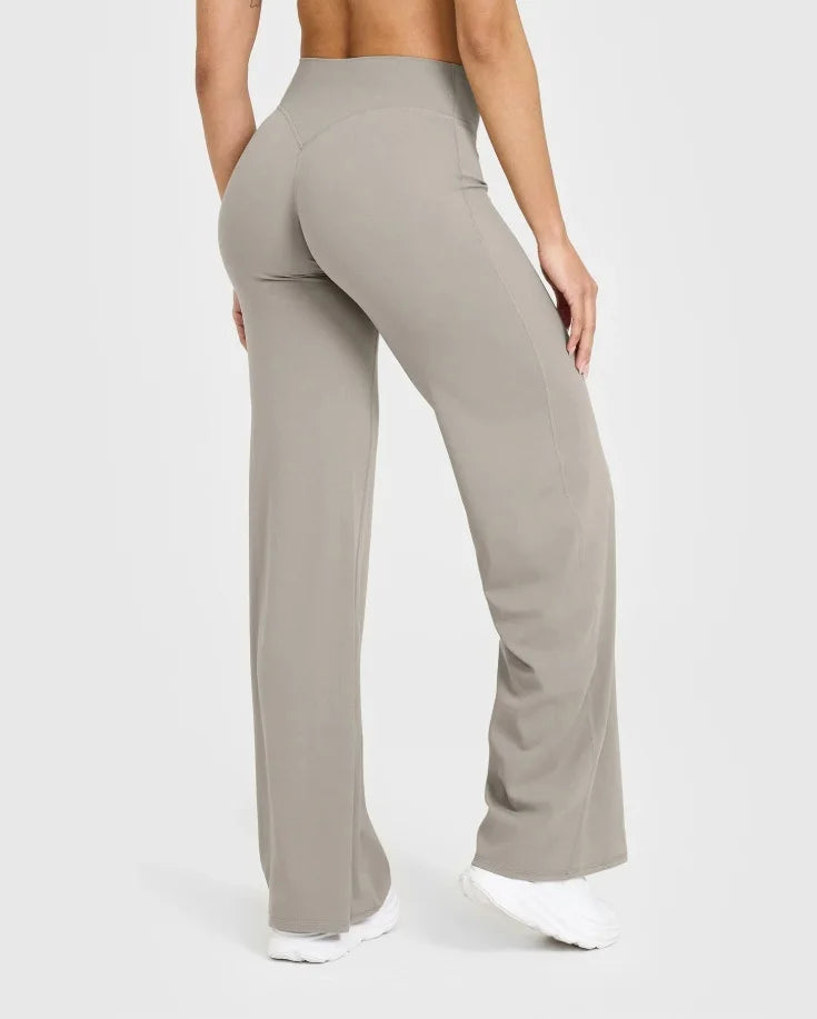 Straight-Leg Pants Ultra Soft Butter Fabric Women's - Grace Beauty H&C 