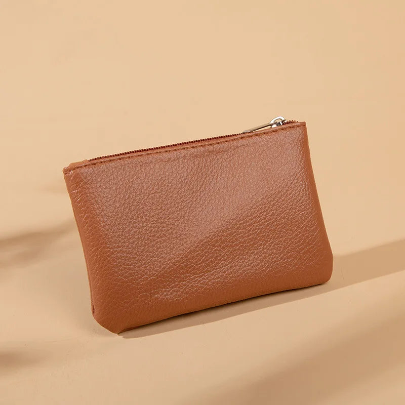 Fashion Women Small Wallet For Ladies Zipper Card Purse Key Storage Bag High Quality PU Short Wallet Female - Grace Beauty H&C 