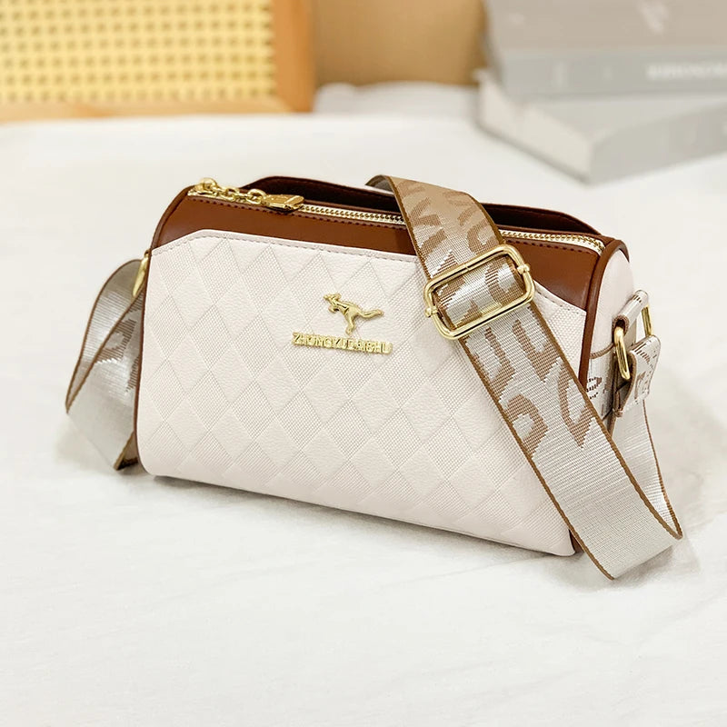 Luxury Women's Handbag Designer Women's High Quality Soft Small Square Bag Fashion Trend Women's Multi layered Crossbody Bags - Grace Beauty H&C 