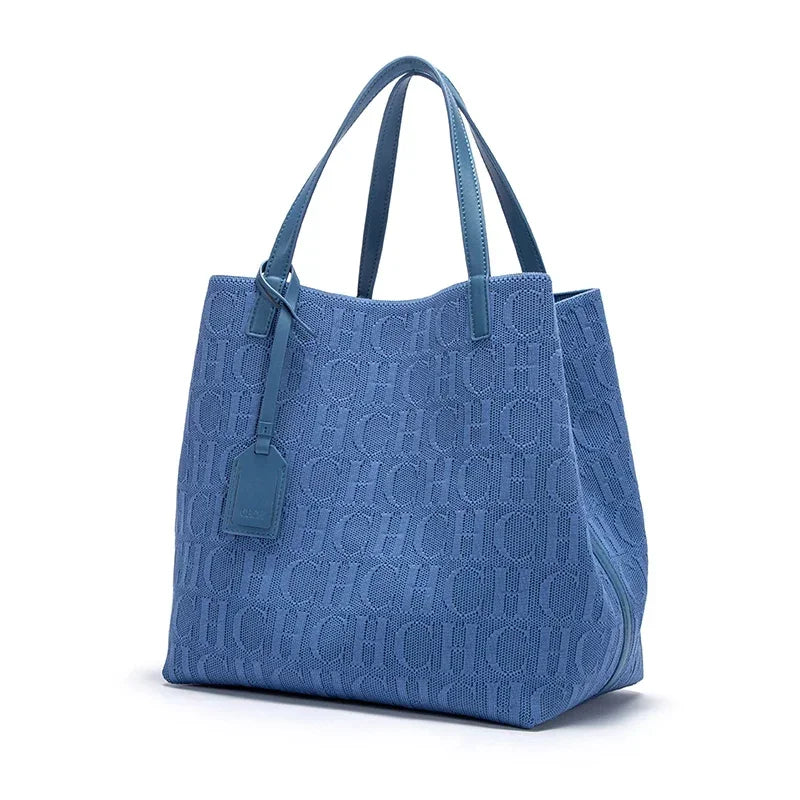 CH Women's Handbag Fashion Classic New Solid Color Letter Design Women's Handbag High Quality Craftsmanship Large Capacity - Grace Beauty H&C 