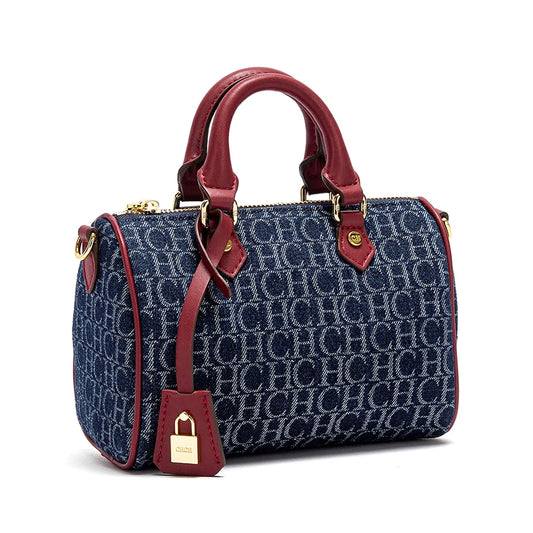 Women's Shoulder Bag 2025 New Cowboy Splicing Pillow Bag, Casual Party Women's Handbag - Grace Beauty H&C 