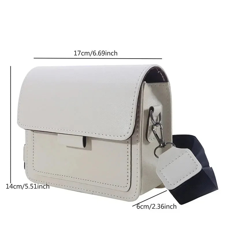 Classic Designer PU Leather Crossbody Bag for Women - Grace Beauty H&C 