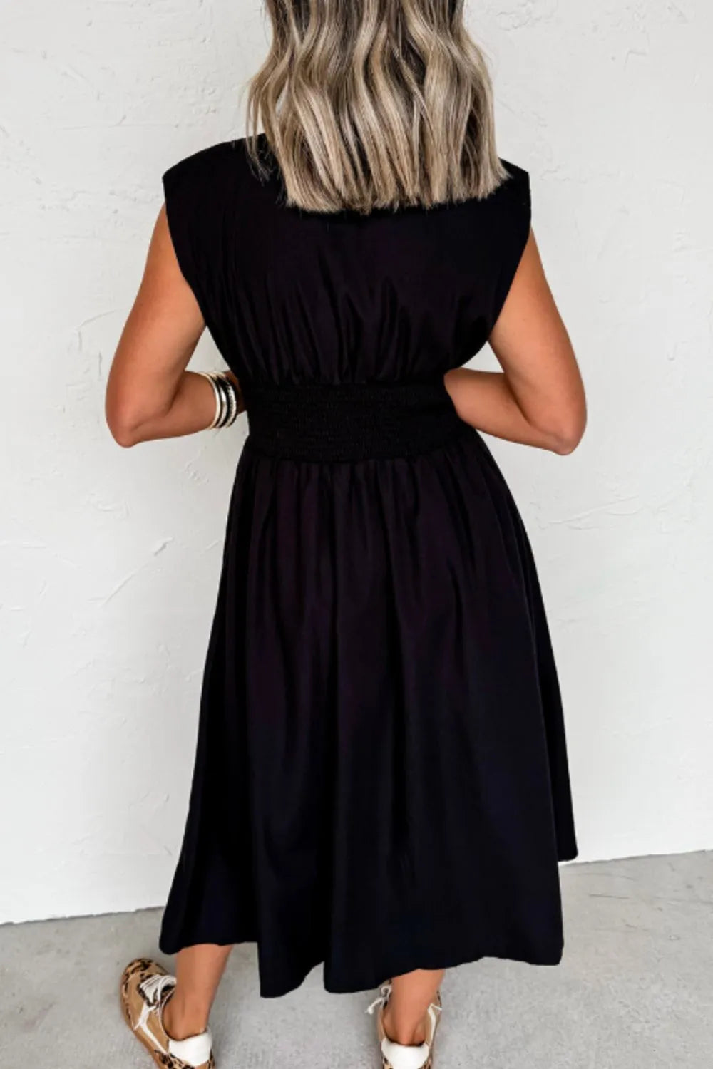 Sleeveless Zip-Front Maxi Dress - Grace Beauty H&C 
