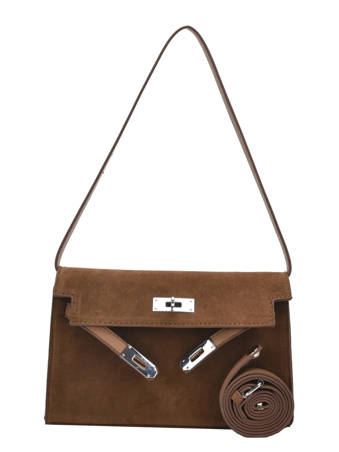 Solid Color Polyester Shoulder Bag – Lightweight Everyday Tote - Grace Beauty H&C 