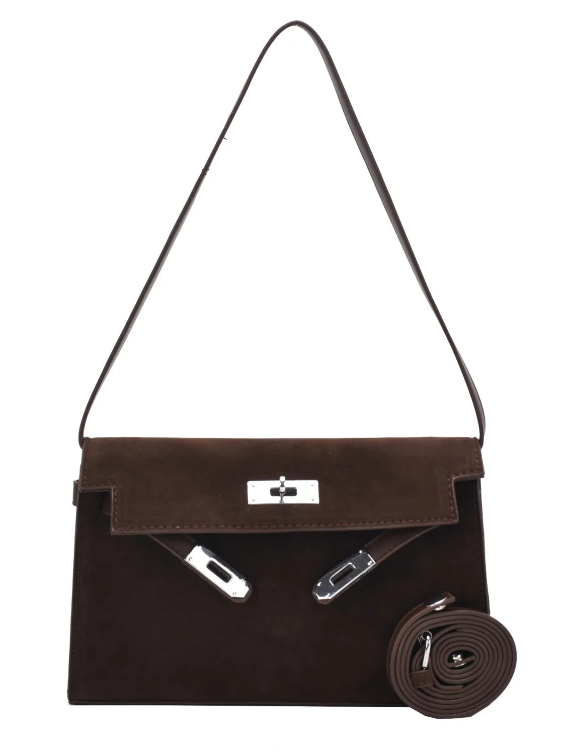 Solid Color Polyester Shoulder Bag – Lightweight Everyday Tote - Grace Beauty H&C 
