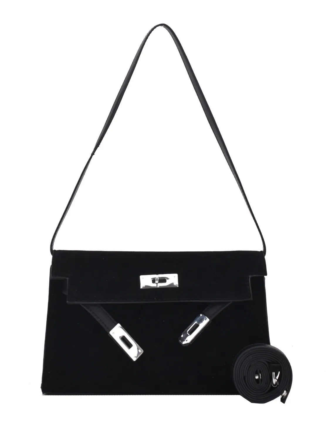 Solid Color Polyester Shoulder Bag – Lightweight Everyday Tote - Grace Beauty H&C 