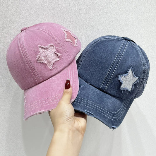 Star Adjustable Baseball Cap - Grace Beauty H&C 