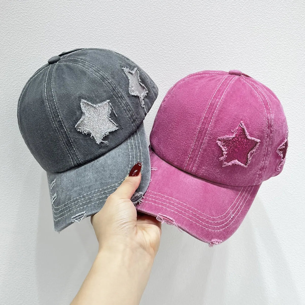 Star Adjustable Baseball Cap - Grace Beauty H&C 