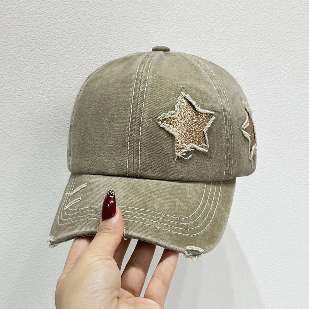 Star Adjustable Baseball Cap - Grace Beauty H&C 