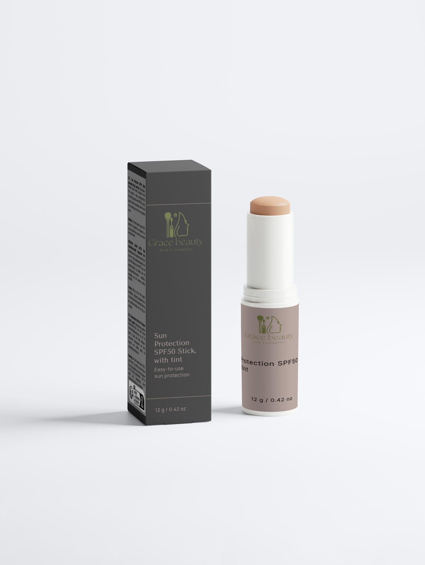 Sun Protection SPF50 Stick, with tint - Grace Beauty H&C 
